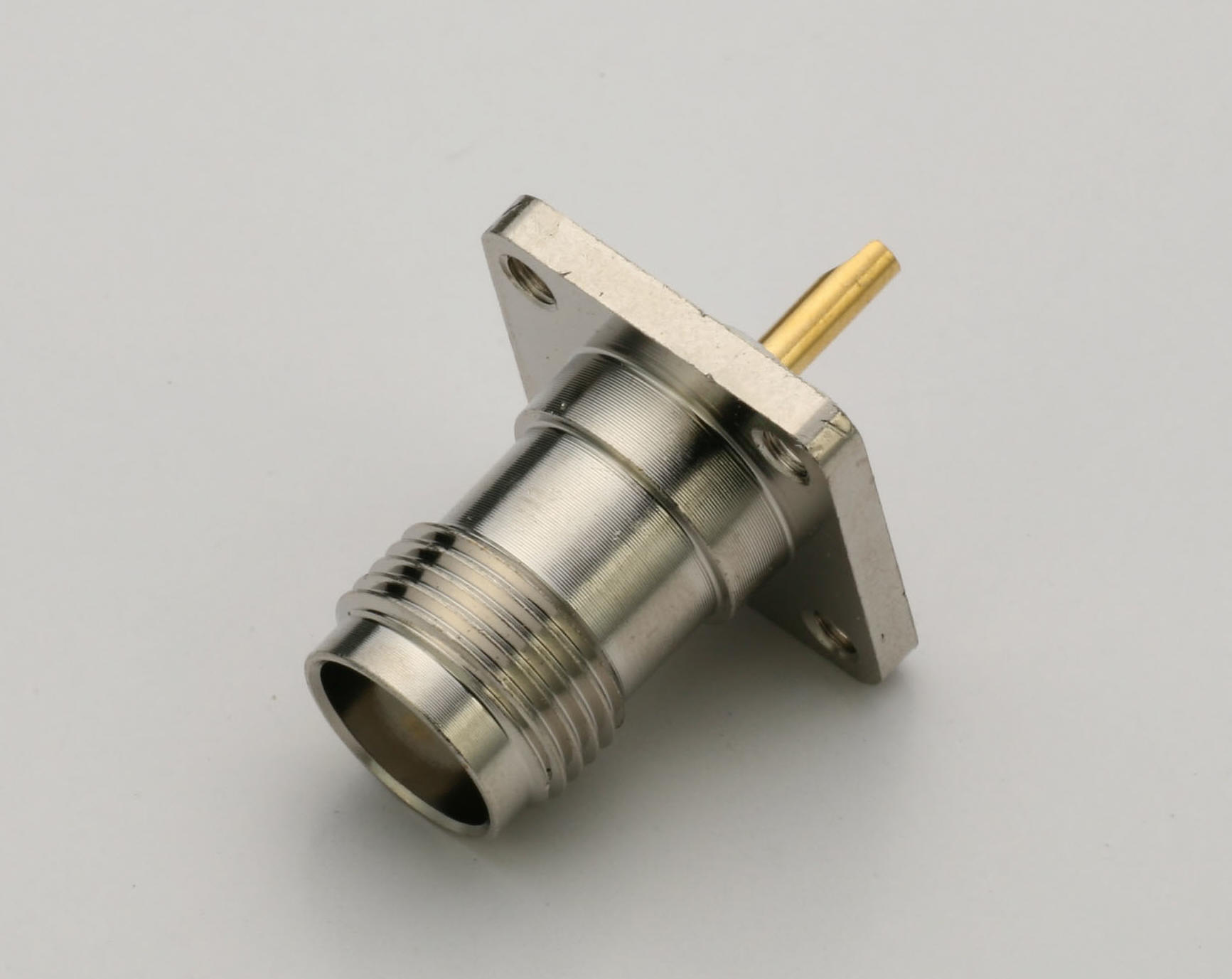 TNC Receptacle Jack for 4 Mounting Holes
